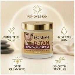 Korean D-Tan Removal Face Cream.. ( Pack of 2)